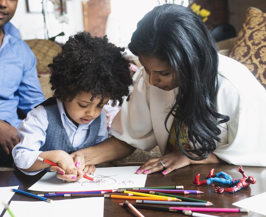 reading with parents